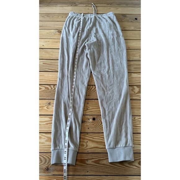Essentials Fear of God Velour Sweatpants Size Medium Women’s Gray - Picture 7 of 10